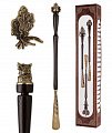 Рожок для обуви "Волк" (65 см) с крючком "Дубовый лист"